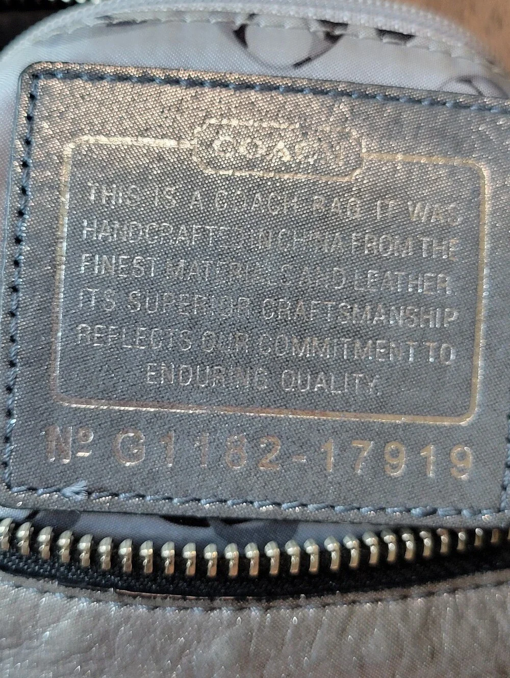 Y2K Coach Poppy Groovy Swing Crossbody Shoulder Bag Gunmetal